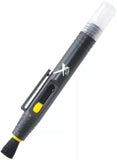 Xit 2-in-1 Lens Cleaning Pen, Black