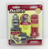 Milescraft Drill90 90 Degree Right Angle Drill Attachment-Adapter w/3/8" Chuck