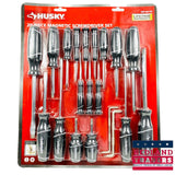 HUSKYHUSKY 20PC MAGNETIC SCREWDRIVER SET