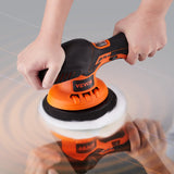 VEVOR Car Polisher Buffer Cordless Dual Action Polishing Machine 6" 1PC Battery