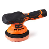 VEVOR Car Polisher Buffer Cordless Dual Action Polishing Machine 6" 1PC Battery