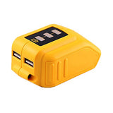 12V/20V Max USB Power Source for Dewalt DCB090 Converters for Lithium Battery