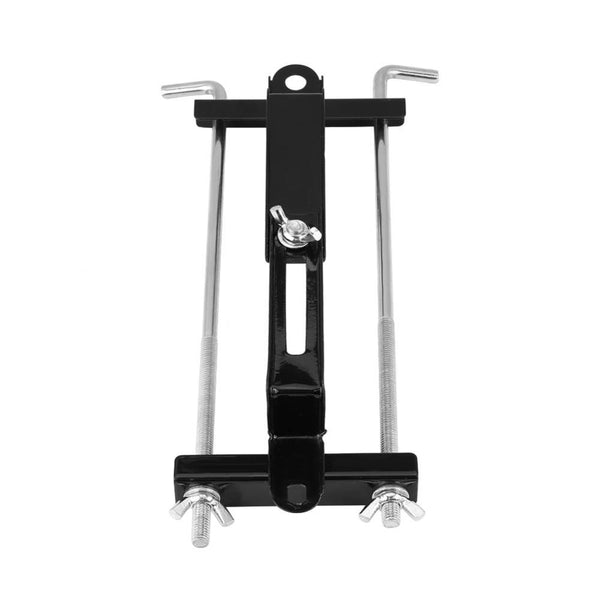 Qiilu Universal Adjustable Crossbar,Battery Hold Down Bracket L-Bolt style Holder for Car SUV