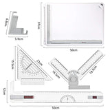 PRO Quality A3 Drawing Board Table With Parallel Motion and Adjustable Angle A