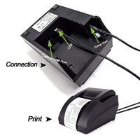 USB Thermal Receipt Printer，Symcode EthernetLAN, Serial Port - Auto Cutter - Cash Drawer Port - Paper Width 2 14 (58mm) - Works on Windows XPVista788.110 Uses