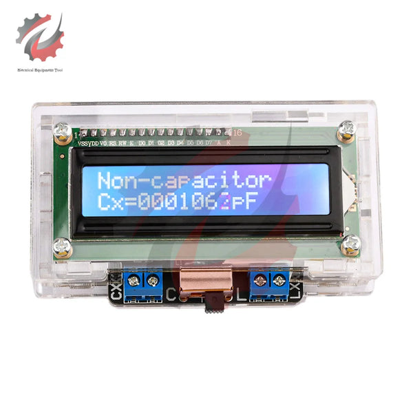 High Precision Inductance Meter LCD Digital Capacitor Meter LCD Capacitance Meter Tester with USB Data Cable