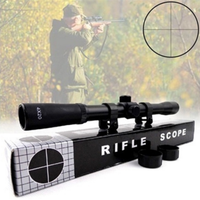 4x20mm Telescopic Scope Sights And Mounts Hunting Scope Fits For 22 Caliber