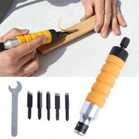 1 Set Wood Chisel Carving Tool Chuck Attachment