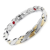 Twisted Healthy Magnetic Bracelet for Women Power Therapy Magnets Bracelets Bangles for Women Men