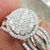 2019 New Silver 14K Gold Filled Ring for women