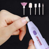 Electric Nail Trimming Kit, Shaper Manicure, Pedicure 1 Set Kit Automatic Nail Polisher Tools