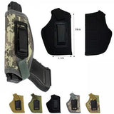 New Outdoor Hunting Waist Belt Stealth Tactical Holster Military Safety Clasp Waterproof Nylon Shooting Camping