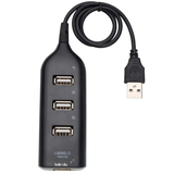 USB 2.0 Hi-Speed 4-Port Splitter Hub Adapter For PC Computer