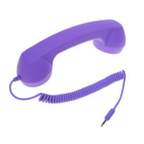 Telephone Receivers Handset Earphone Retro Telephones Receiver For 3.5mm Interface Cellphones