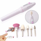 Electric Nail Trimming Kit, Shaper Manicure, Pedicure 1 Set Kit Automatic Nail Polisher Tools