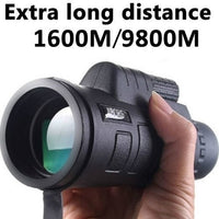 Super High Power 40X60 Portable HD Monocular Telescope Binoculars Outdoor Necessary