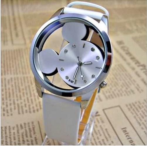 Hollow belt watch creative fashion female models table