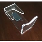 Clear Acrylic Gun Stand Or Display plastic Dimensions 5.75 X 3 X 2.5