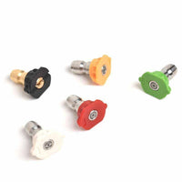 Pressure Washer Spray Nozzle 5 Pack Tip Set Variety Degrees 1/4" US STOCK