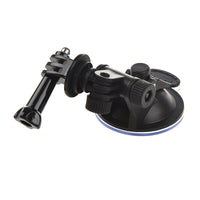 Mini Car Suction Cup Tripod Adapter + 6.5cm Base Mount for GoPro Hero 43+321