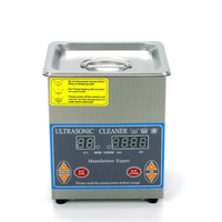 Industrial Ultrasonic Cleaner Tank Heater w Basket  4.5L