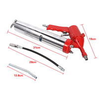 Professional Air Grease Gun Kit Pneumatic Lubricating Greasing 1200 - 6000 PSI