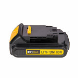 For DEWALT DCB207 20V 20 Volt Max Lithium-Ion 2.0Ah Compact Battery Pack DCB203