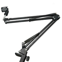 New Mic Microphone Suspension Boom Scissor Arm Stand Holder for Studio Broadcast