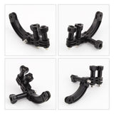 Curved Extension Arm + 90 Degree Rotary Connector Chain For GoPro Hero 2 3+ 4 5