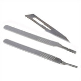 DANIU 40pcs Carbon Steel Surgical Scalpel Blade with 2pcs Handle