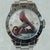 St. Louis Cardinals Custom Image Men's Or Women's Unisex Stainless Steel Strap Silver Watch Analog Quartz Sports Watches