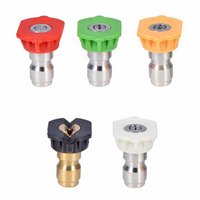 Pressure Washer Spray Nozzle 5 Pack Tip Set Variety Degrees 1/4" US STOCK